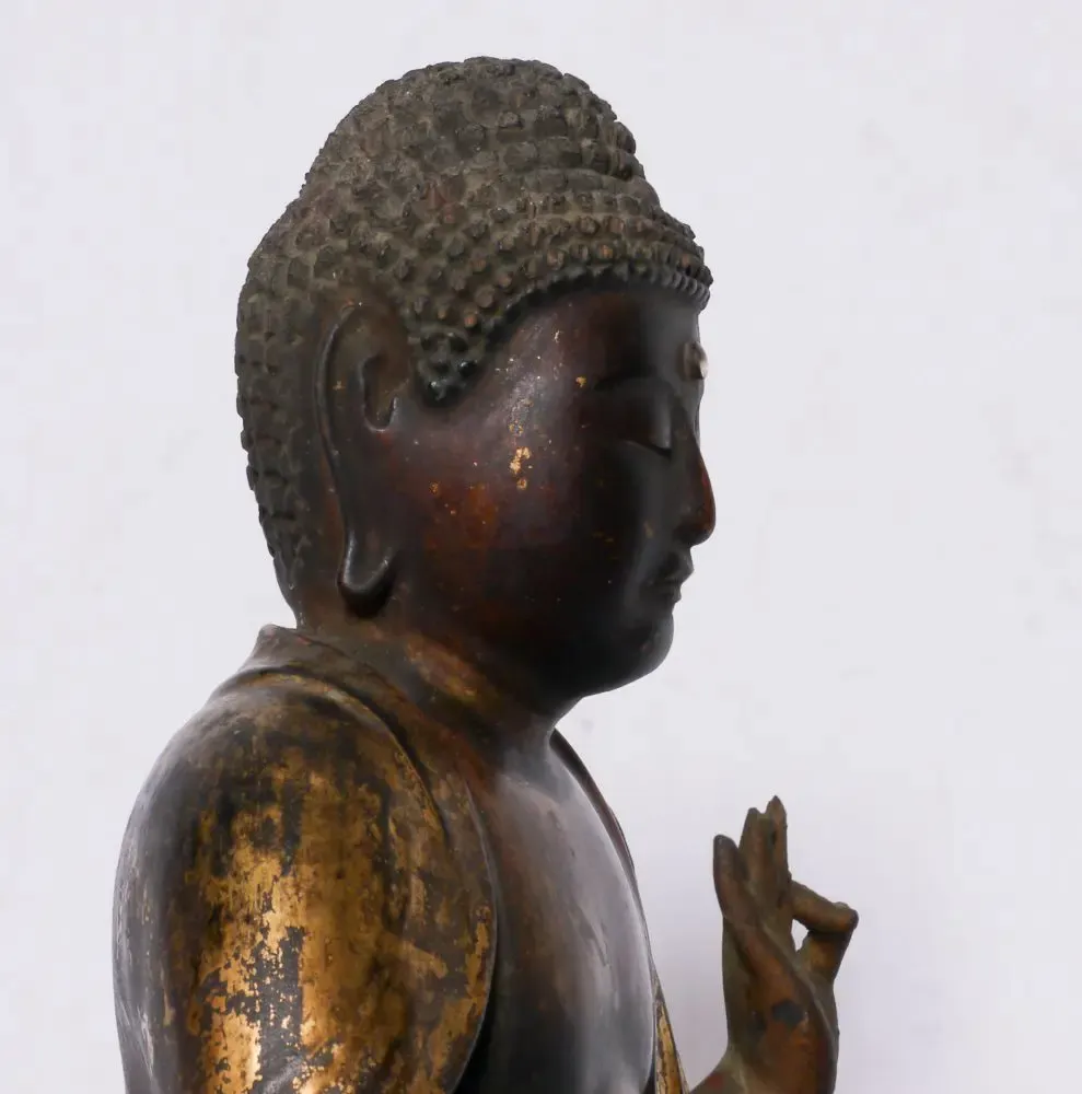 Sculptures, statuettes and miniatures - Buddha Amida JP140 - THIERRY GERBER