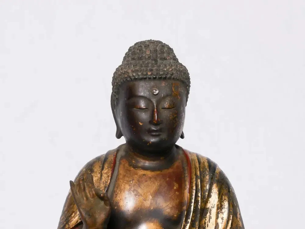 Sculptures, statuettes and miniatures - Buddha Amida JP140 - THIERRY GERBER