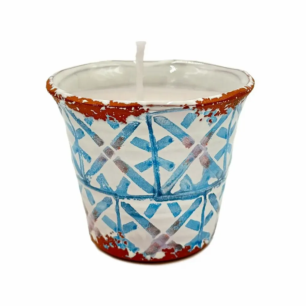 Candles - Ceramic Eixample candle CITRONELA size M - WAX DESIGN - BARCELONA