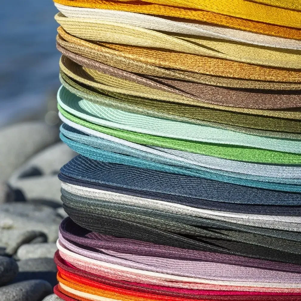 Hats - PLAITED PAPER HAT leather strop - TRAVAUX EN COURS...