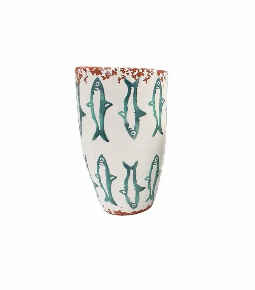 Candles - Ceraminc fish scented candle size XL - WAX DESIGN - BARCELONA