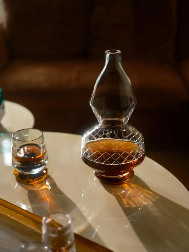 Cristallerie - Whimsy Whisky Glass - REFLECTIONS COPENHAGEN