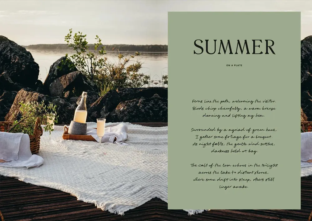 Decorative objects - Four Seasons of Cabin Cooking I Book - NEW MAGS