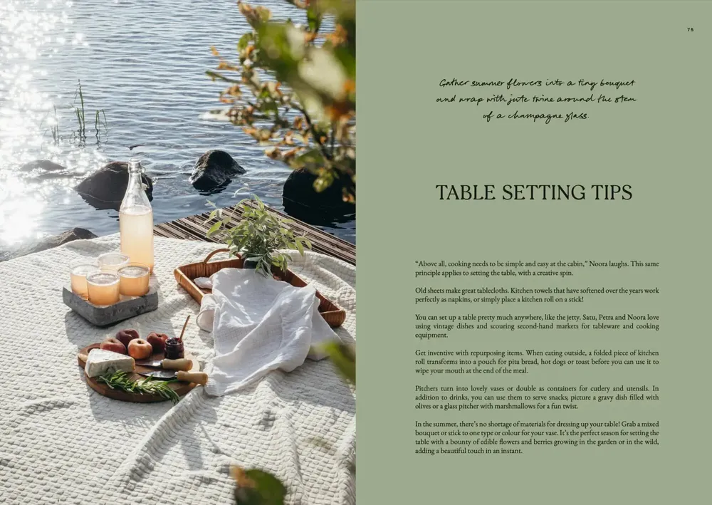 Decorative objects - Four Seasons of Cabin Cooking I Book - NEW MAGS