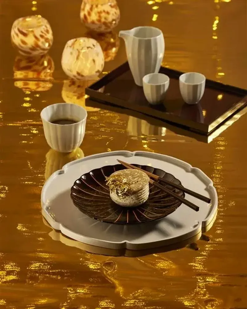 Platter and bowls - COROLLE line tableware - CFOC
