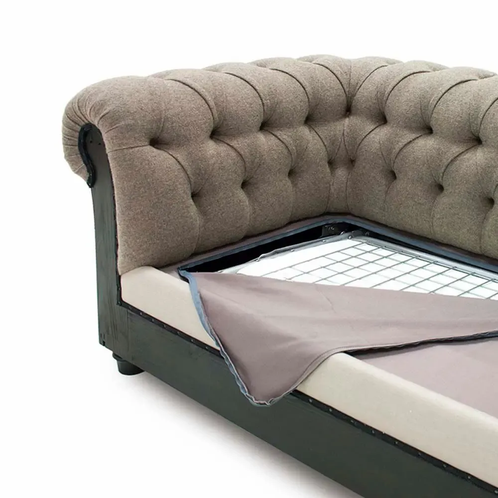 Sofas for hospitalities & contracts - Chesterfield Loor Essence Bed| Sofa-Bed - CREARTE COLLECTIONS