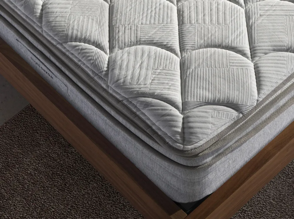 Literie pour hôtels - Matelas hybride à ressorts ensachés et viscoélastique 160 x 200 - ANGEL CERDÁ