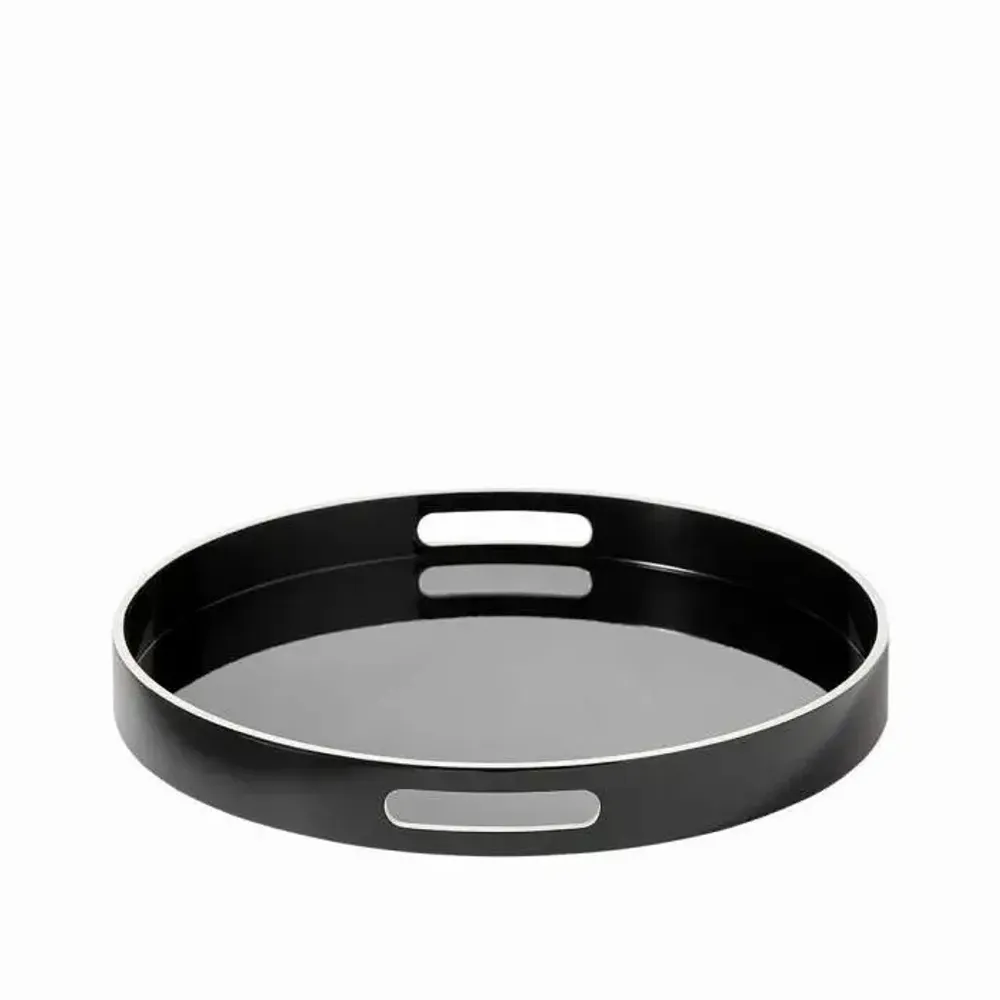 Trays - SIGNATURE round lacquer tray - CFOC