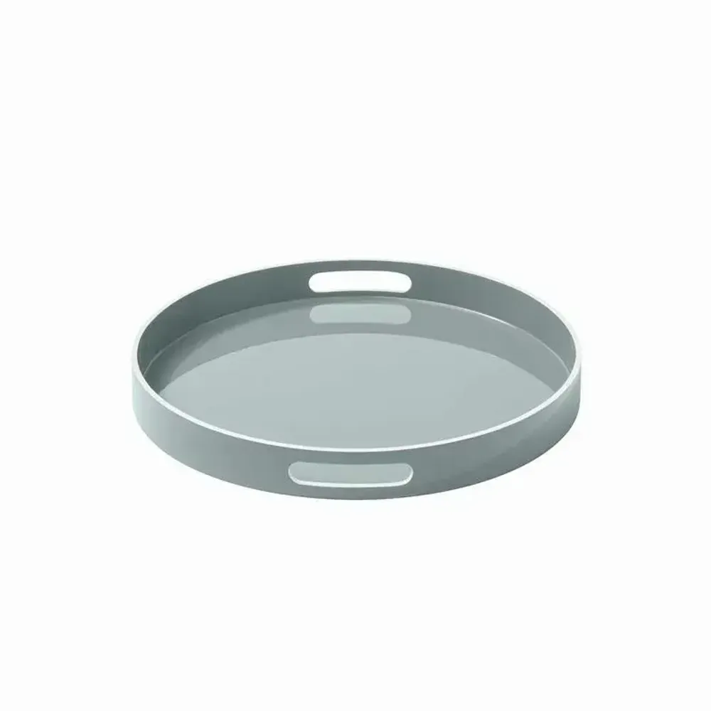 Trays - SIGNATURE round lacquer tray - CFOC
