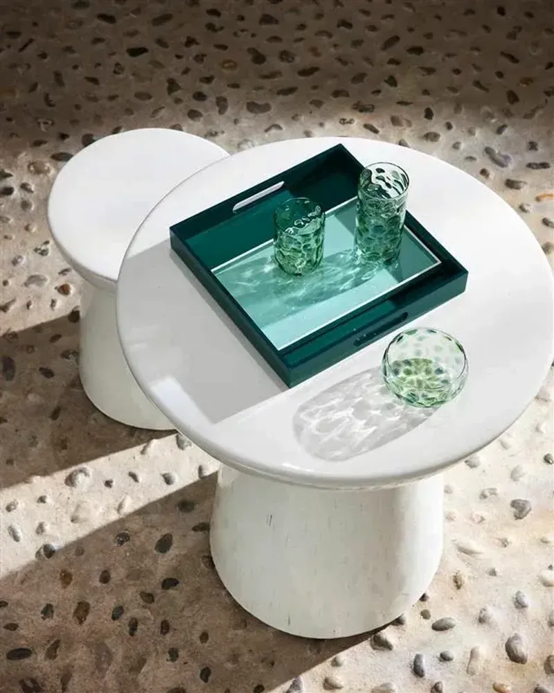 Lawn tables - YIXING high table and ceramic stools - CFOC