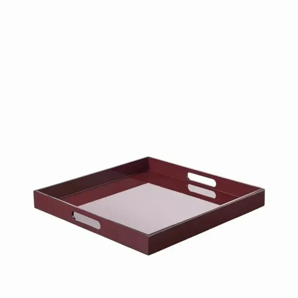 Trays - SIGNATURE square lacquer tray - CFOC