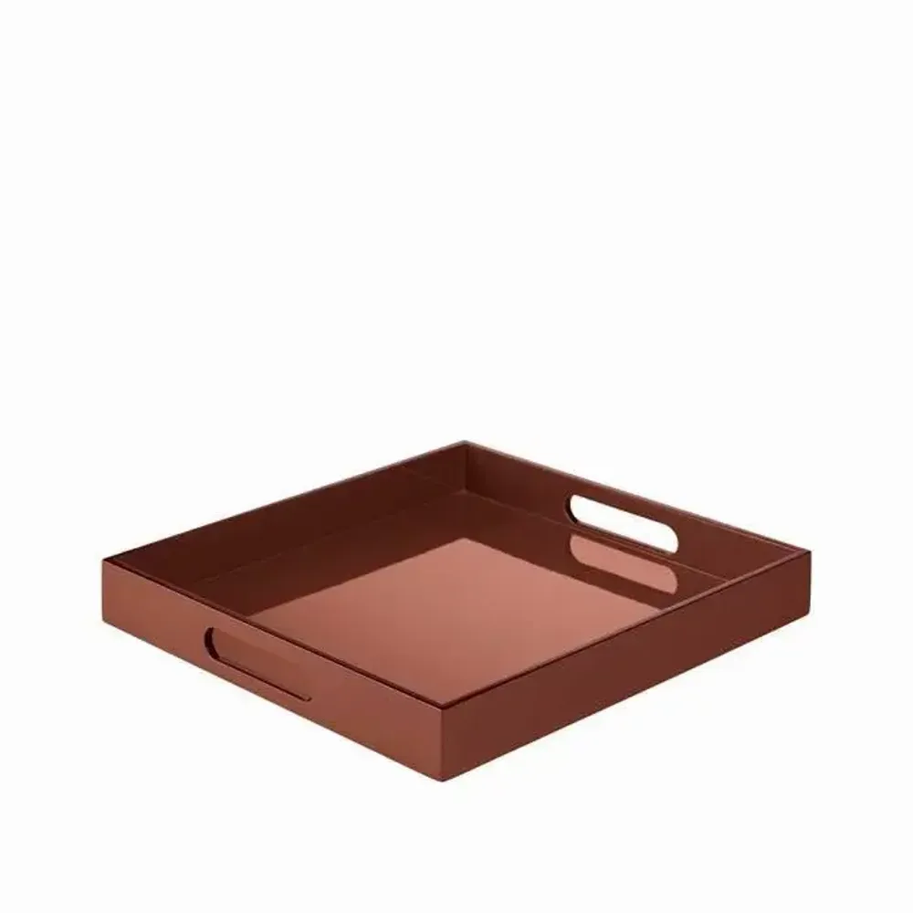 Trays - SIGNATURE square lacquer tray - CFOC