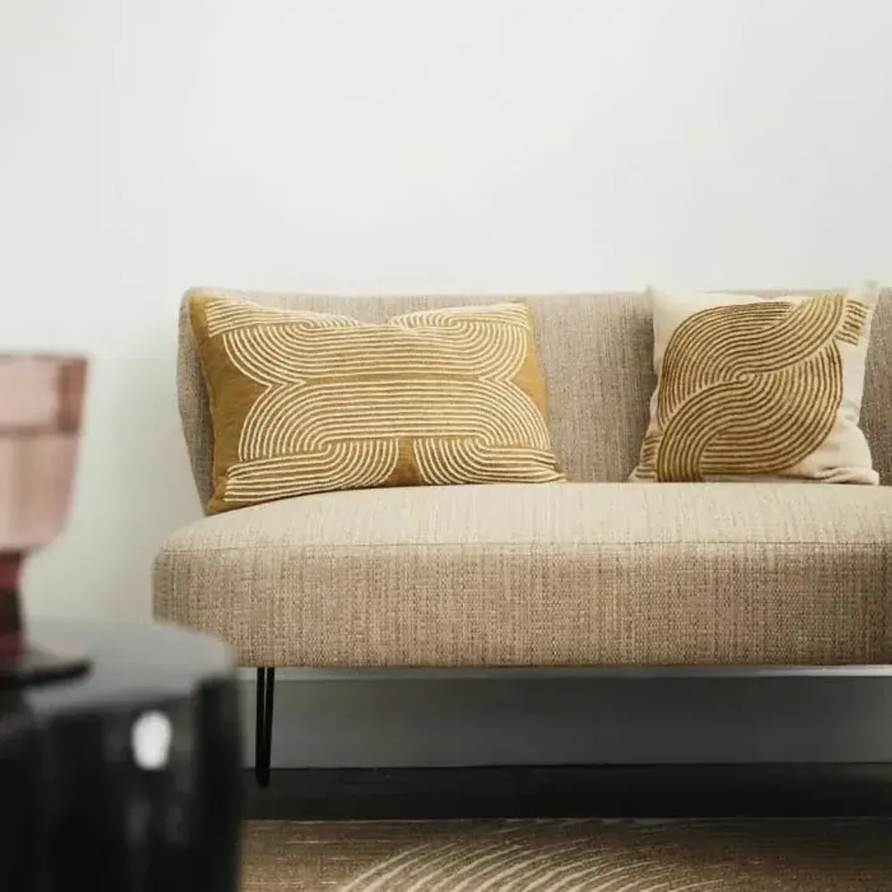 Coussins - Coussin en coton brodé DORI - CFOC