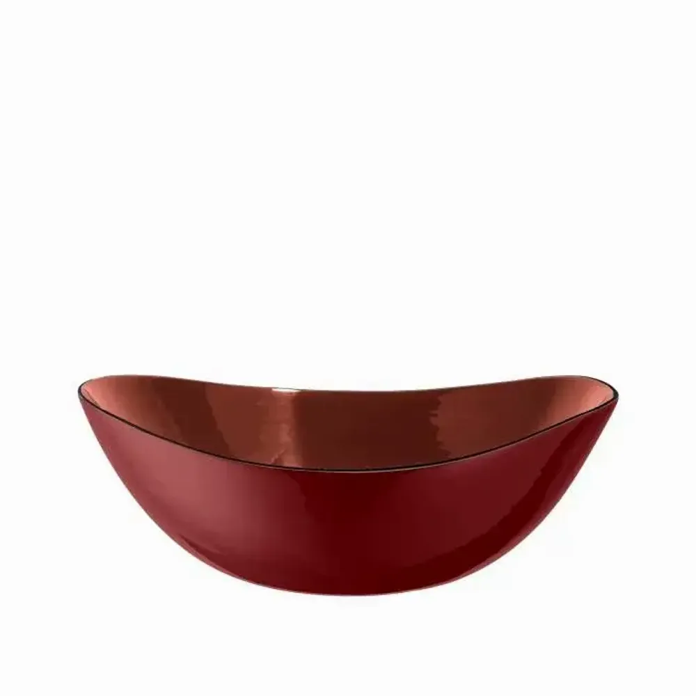 Platter and bowls - SIGNATURE lacquer salad bowl - CFOC