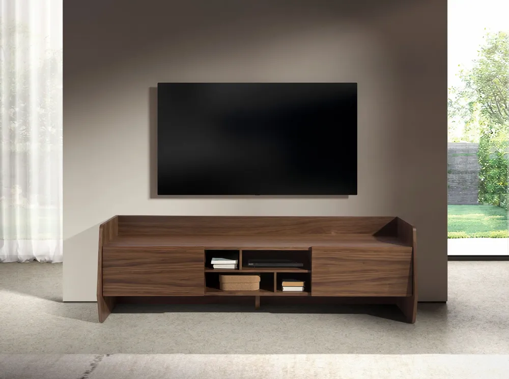 TV stands - Walnut TV stand - ANGEL CERDÁ