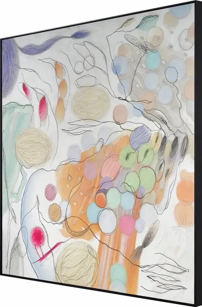 Services - 'Nagoya' - Œuvre Originale - 150x150cm - PERSPECTIVA 10