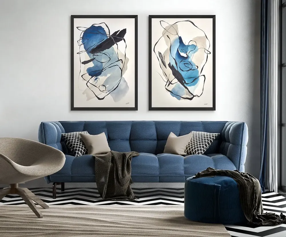 Services - 'Cariboo 02' - Œuvre Originale - 110x160 cm - PERSPECTIVA 10