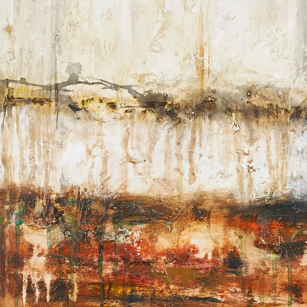 Services - 'Aruba' - Original Painting - 130x130cm - PERSPECTIVA 10