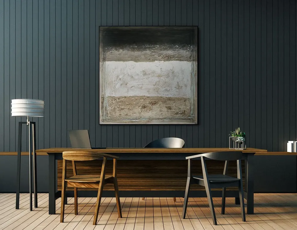 Services - 'Isernia II XXL' - Original Painting - 150x150 cm - PERSPECTIVA 10