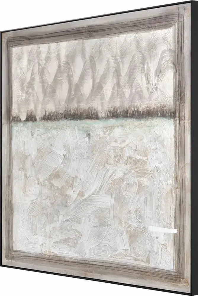 Services - 'Isernia I XXL' - Œuvre originale - 150x150cm - PERSPECTIVA 10