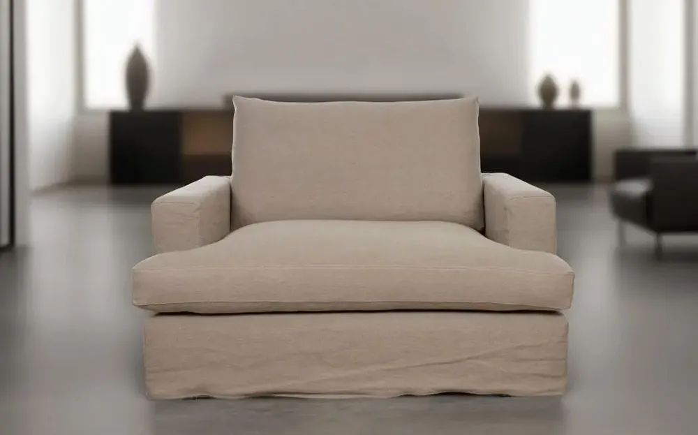 Sofas for hospitalities & contracts - Saona Loveseat |Armchair-Small Sofa - CREARTE COLLECTIONS