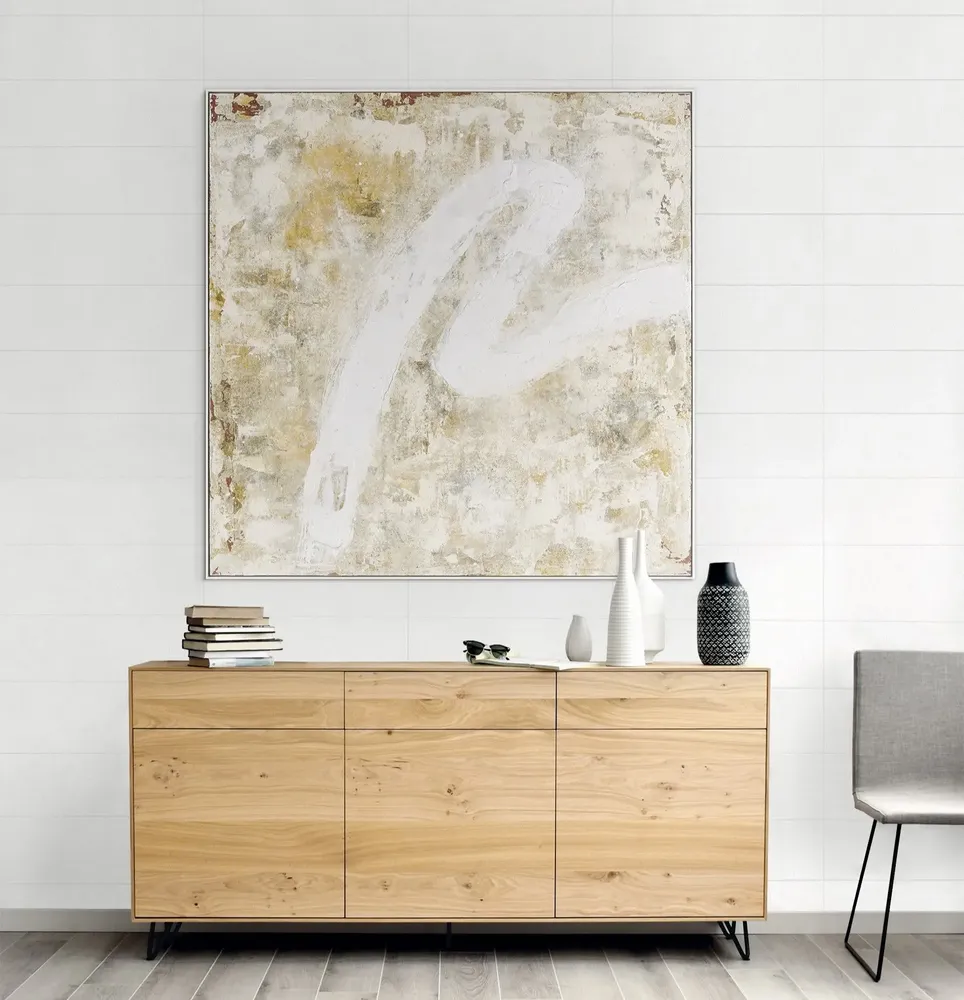 Services - 'Bañeres' - Œuvre Originale - 150x150 cm - PERSPECTIVA 10