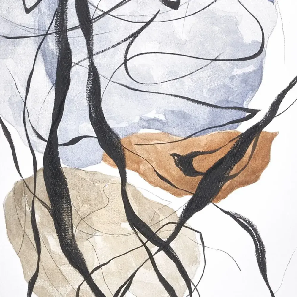 Services - 'Kara 01' - Œuvre Originale - 70x100 cm - PERSPECTIVA 10