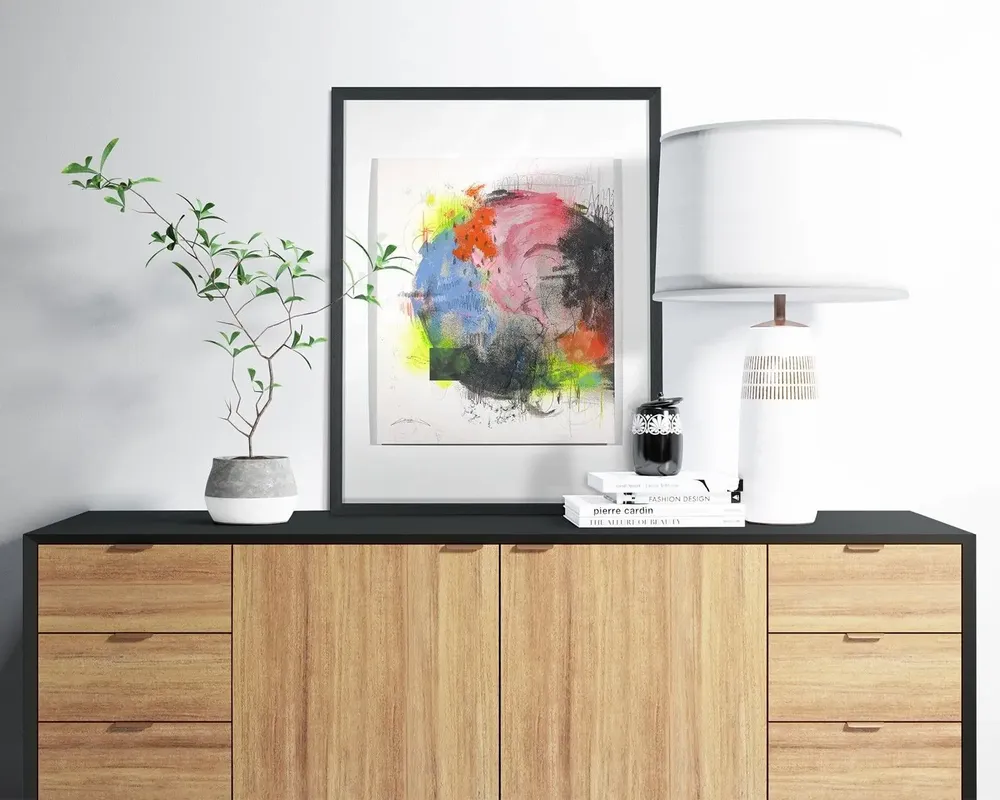 Services - 'Pigmento 01' - Œuvre Originale - 60x80cm - PERSPECTIVA 10