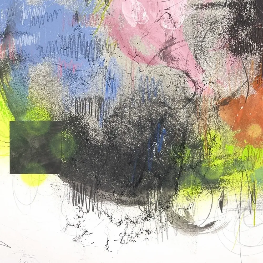 Services - 'Pigmento 01' - Œuvre Originale - 60x80cm - PERSPECTIVA 10