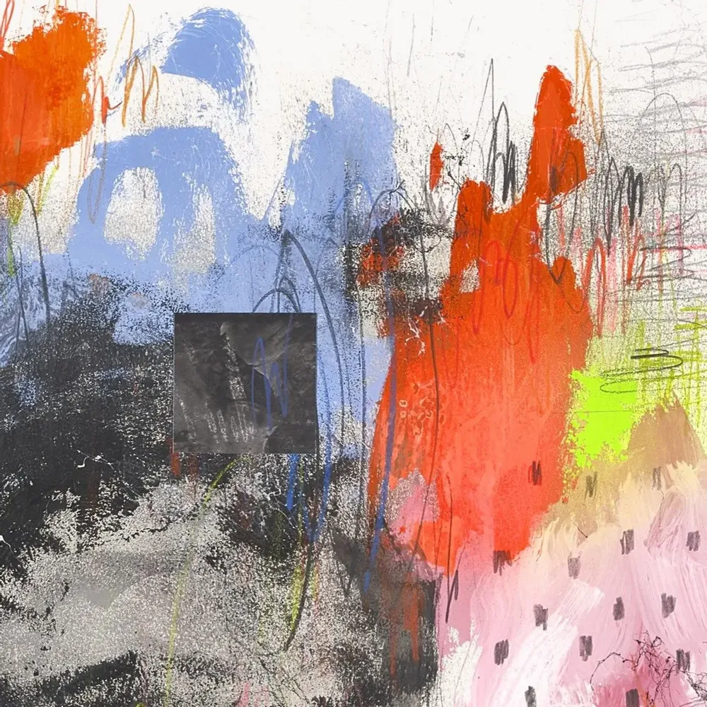 Services - 'Pigmento 02' - Œuvre Originale - 60x80 cm - PERSPECTIVA 10