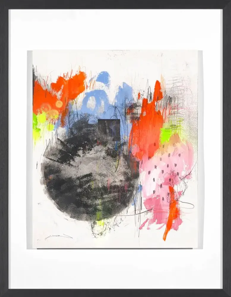 Services - 'Pigmento 02' - Œuvre Originale - 60x80 cm - PERSPECTIVA 10