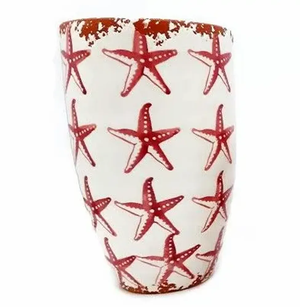 Candles - Ceraminc starfish scented candle size XL - WAX DESIGN - BARCELONA