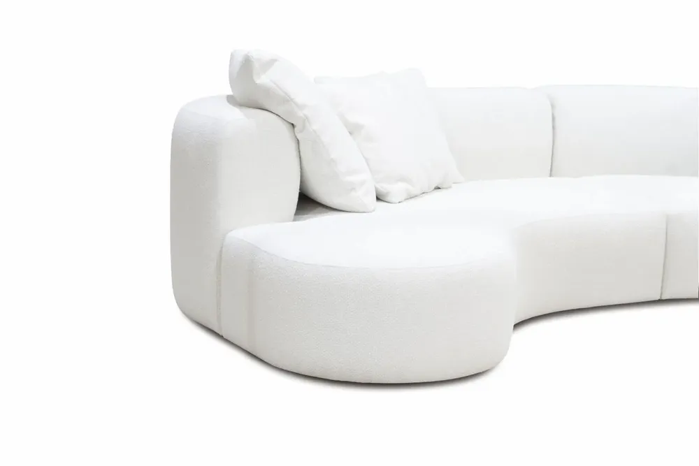 Canapés pour collectivités - Lab Organic Gamma | Canapé incurvé double face, 100 % sur mesure - CREARTE COLLECTIONS