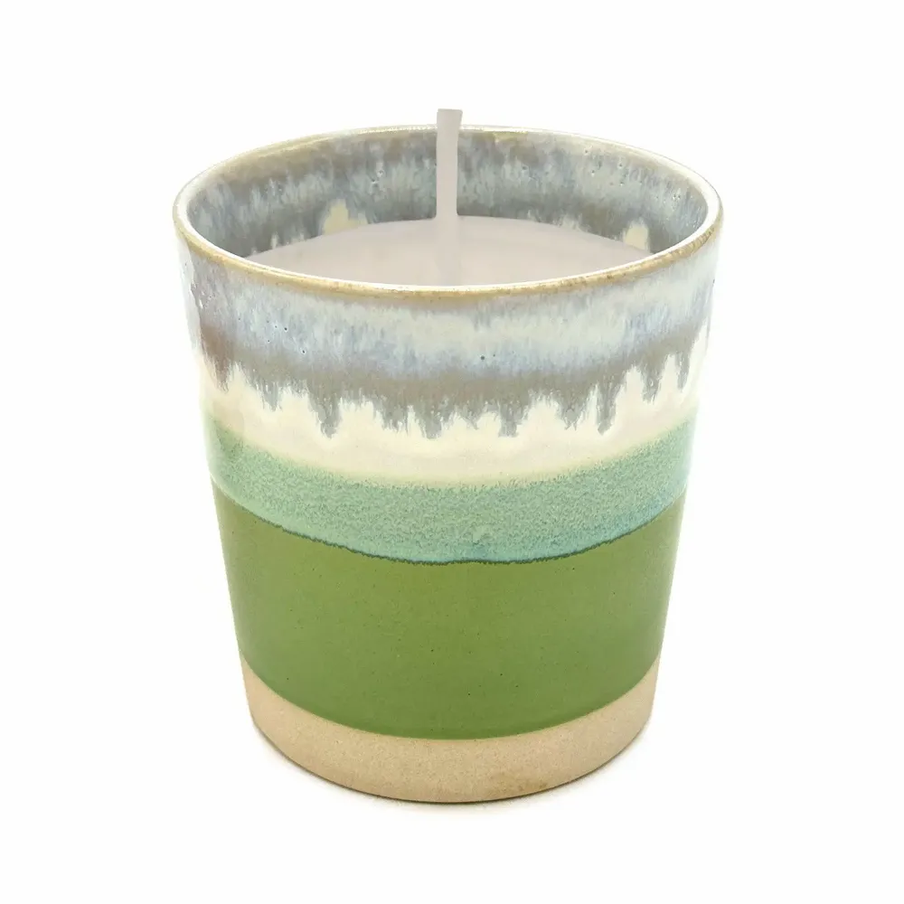 Bougies - Bougie parfumée boho en céramique taille M - WAX DESIGN - BARCELONA