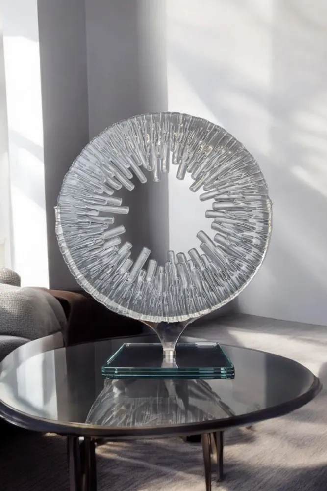 Sculptures, statuettes et miniatures - Iris, sculpture, lampe - NARCIS