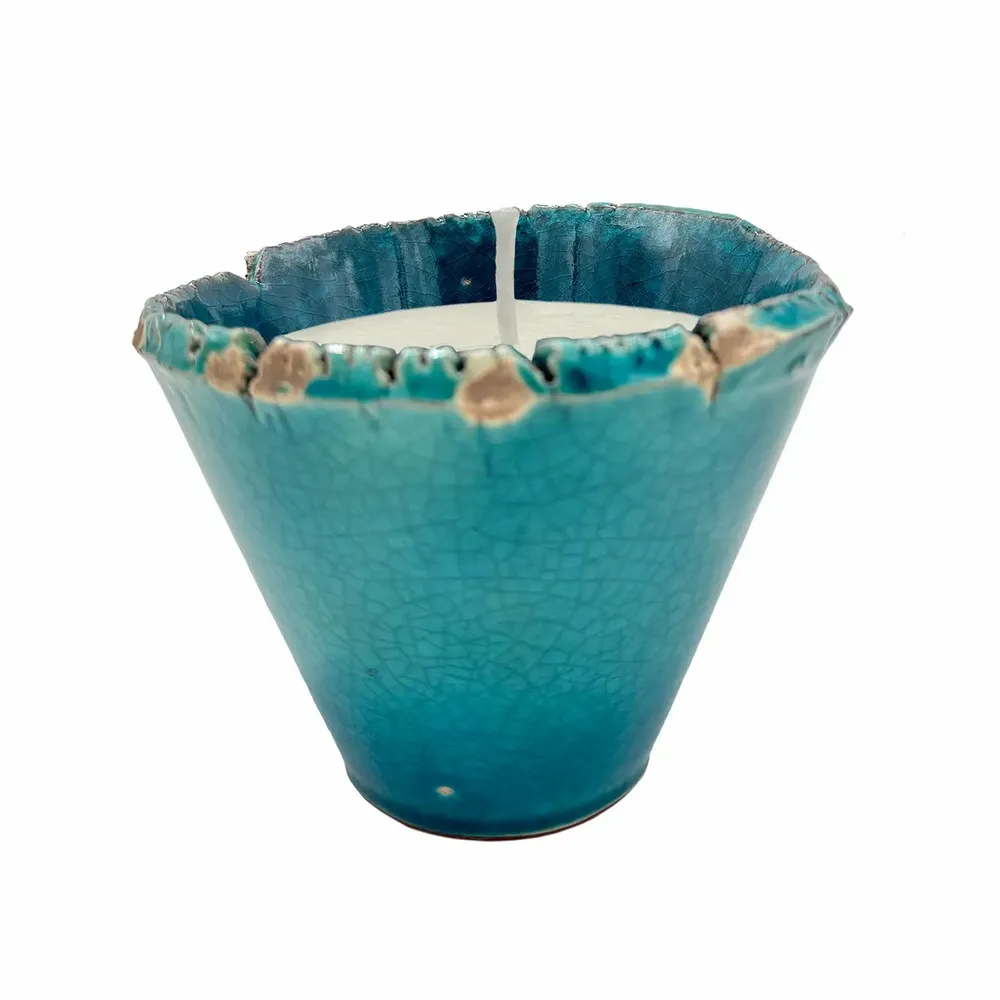 Candles - Ceramic Antique candle CITRONELA size M - WAX DESIGN - BARCELONA