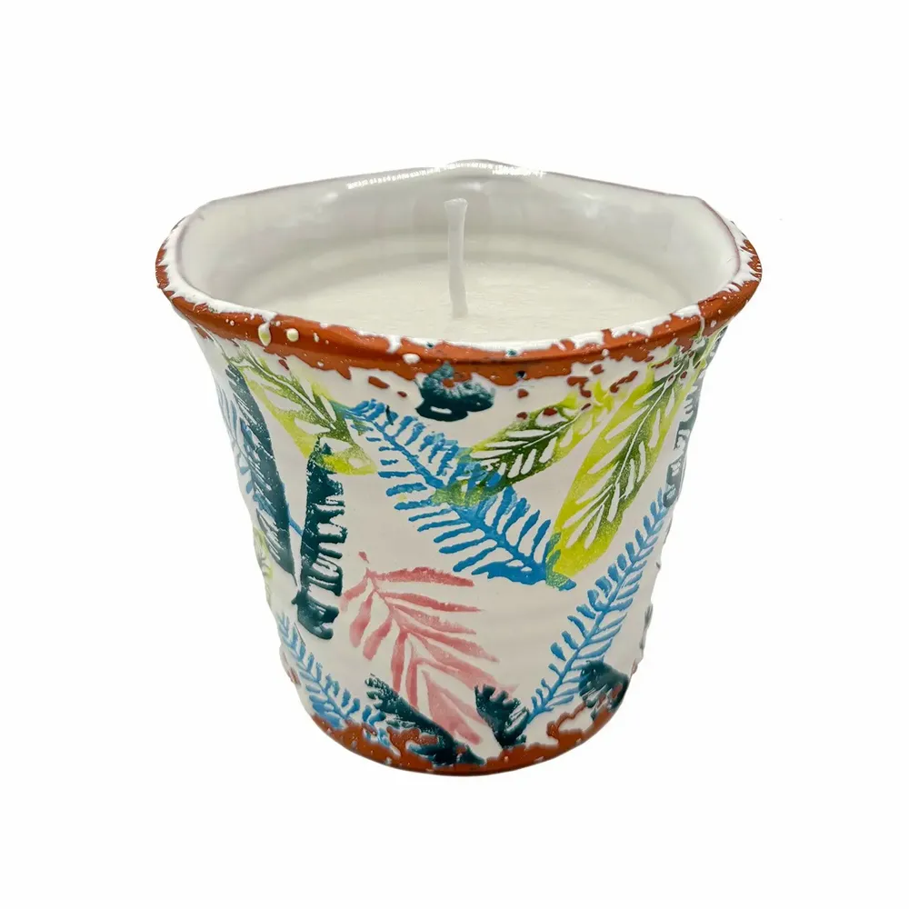 Candles - Ceraminc Madeira candle CITRONELA size M - WAX DESIGN - BARCELONA