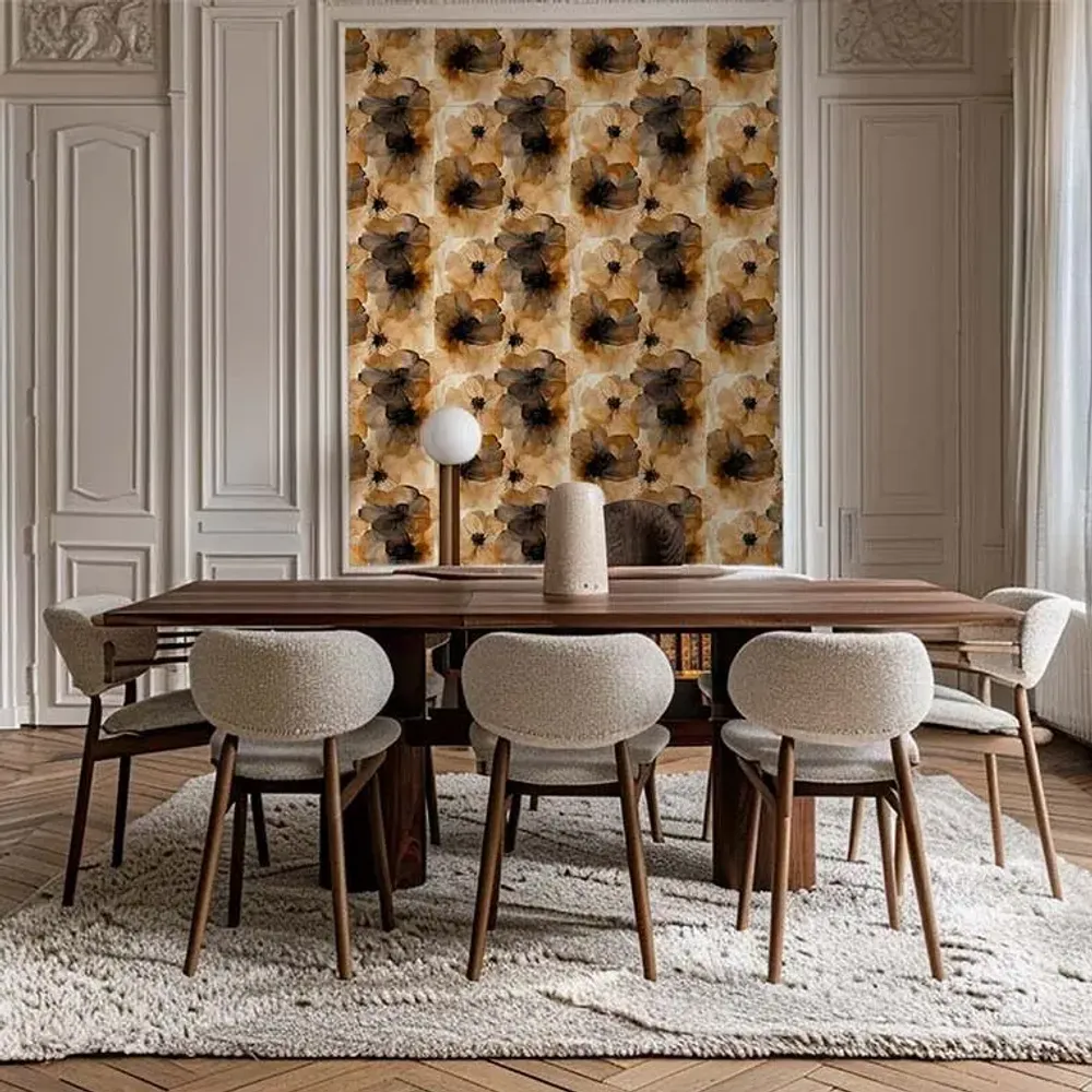 Wallpaper - Wallpaper sheet #18 - Toledo Noir - JOLI JOUR PARIS