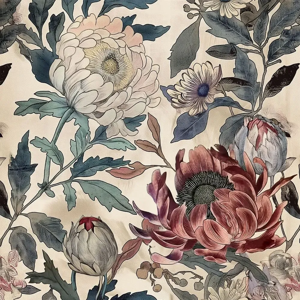 Wallpaper - Wallpaper sheet #11 - Vienna Herbarium - JOLI JOUR PARIS