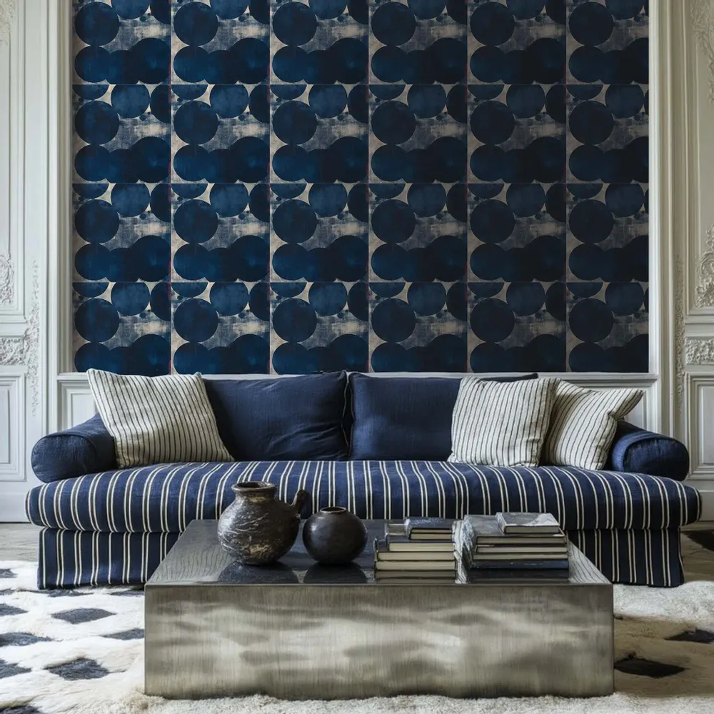 Papiers peints - Feuille de papier peint n°5 - Nara Minuit - JOLI JOUR PARIS