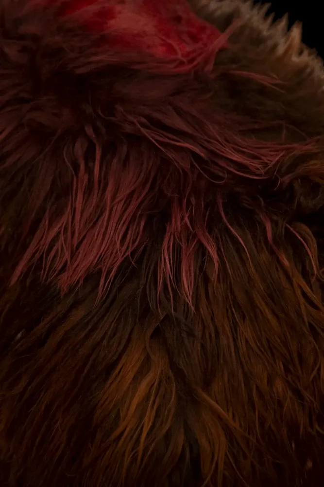 Rugs - Rock Fire Heart cushion creation by Carine Boxy - JOLI JOUR PARIS