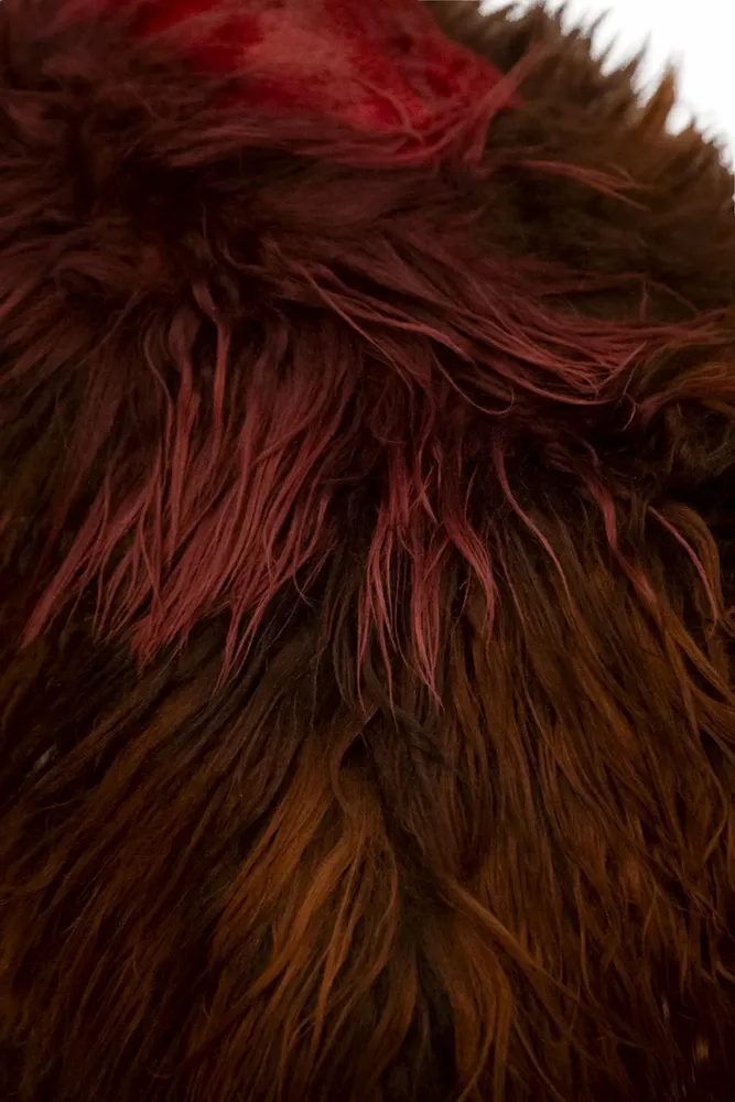 Rugs - Rock Fire Heart cushion creation by Carine Boxy - JOLI JOUR PARIS