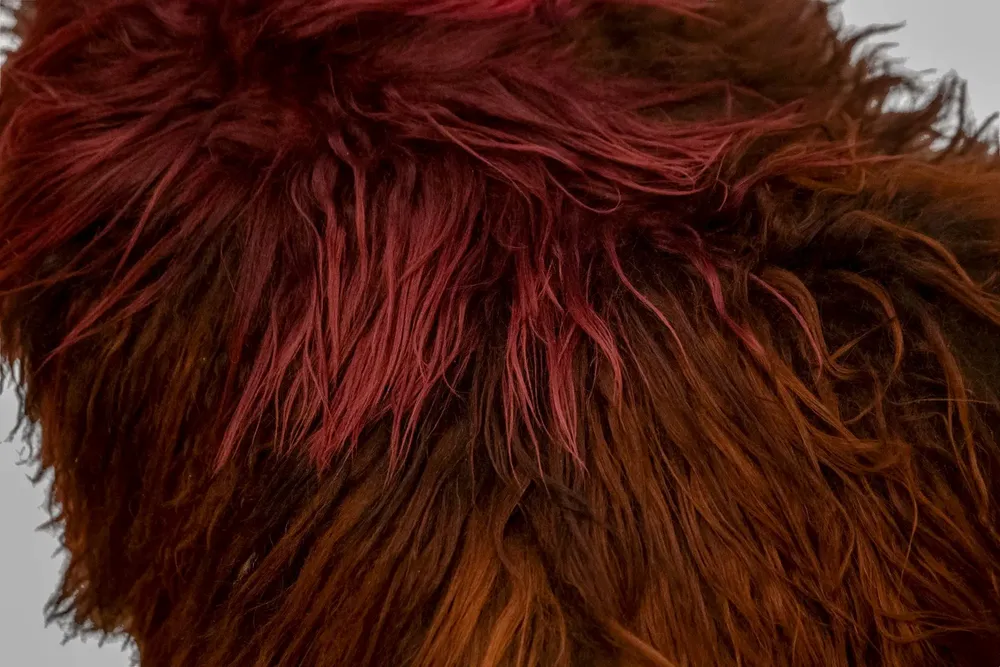 Rugs - Rock Fire Heart cushion creation by Carine Boxy - JOLI JOUR PARIS