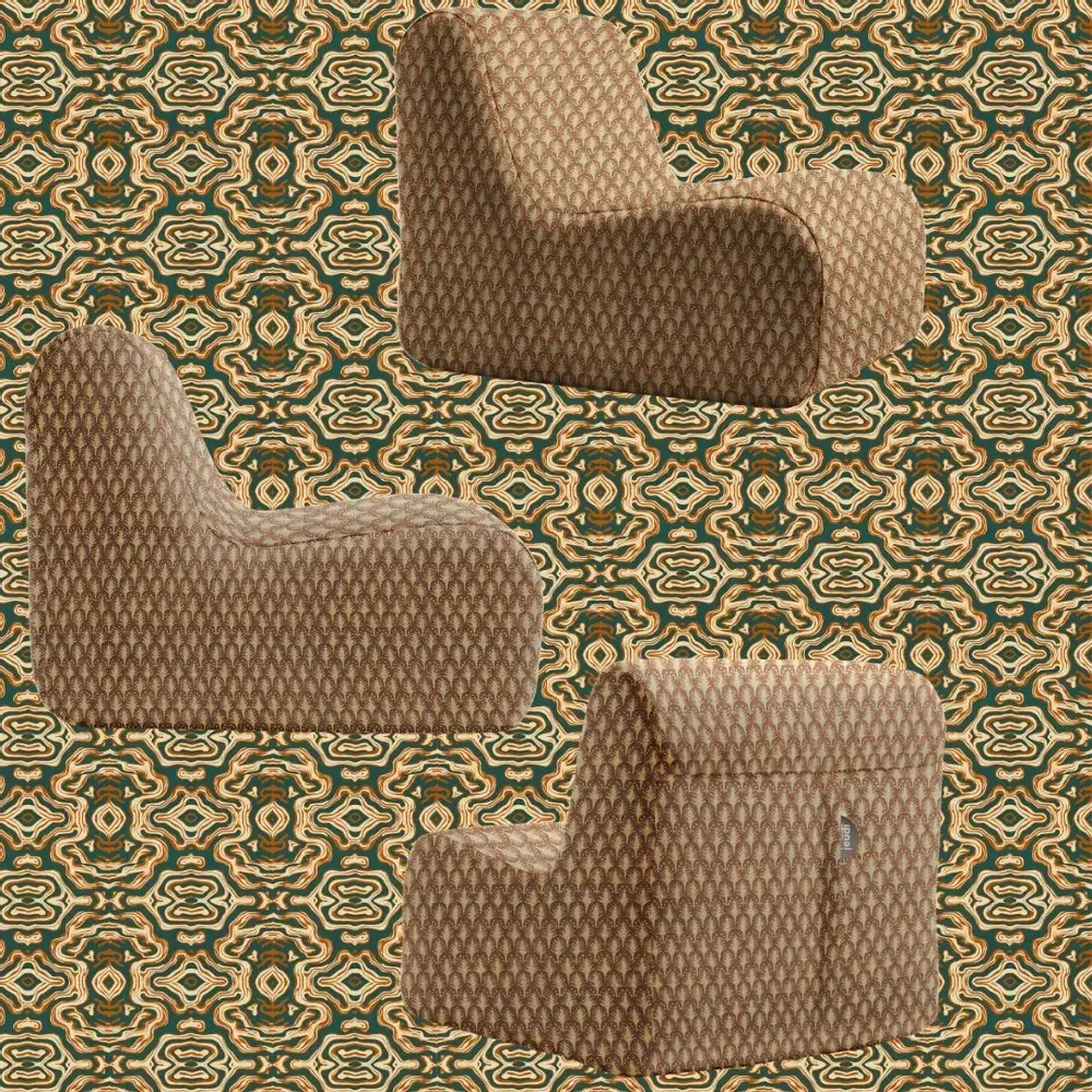 Canapés - Chauffeuse Pop Ocre - Maison Jeudi x Joli Jour Paris - JOLI JOUR PARIS