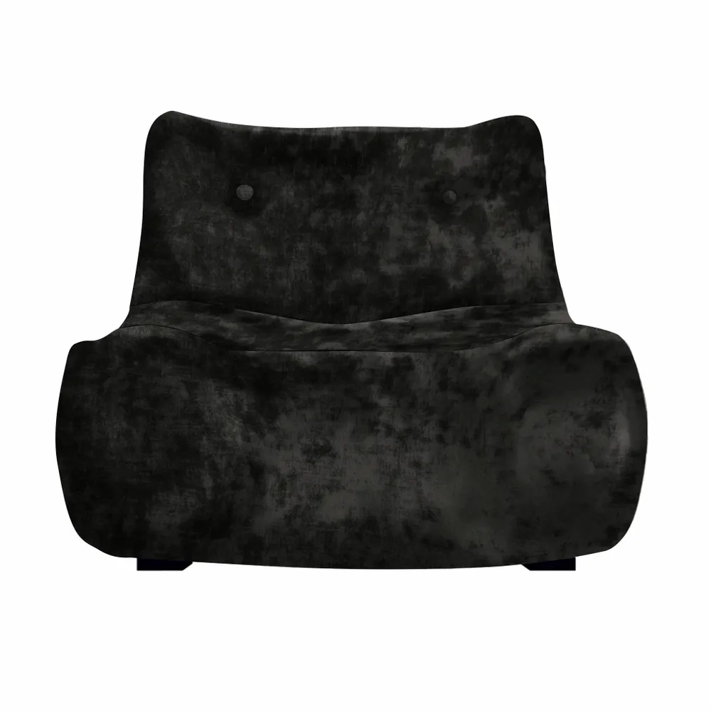 Sofas - Soho Black Sofa - 1 seater - JOLI JOUR PARIS