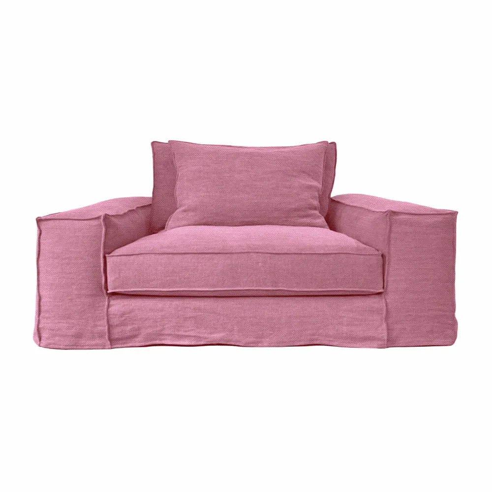 Sofas - Pink cheekbone Portobello sofa - 1 seat - JOLI JOUR PARIS