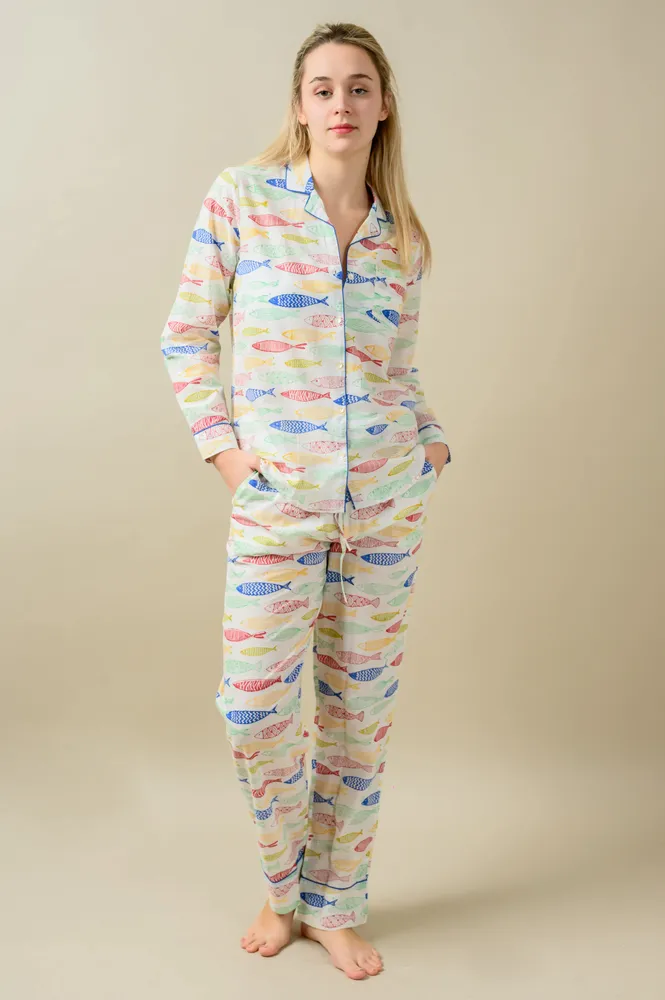 Homewear - Color Fish Pajama - KORES ACCESSORIES