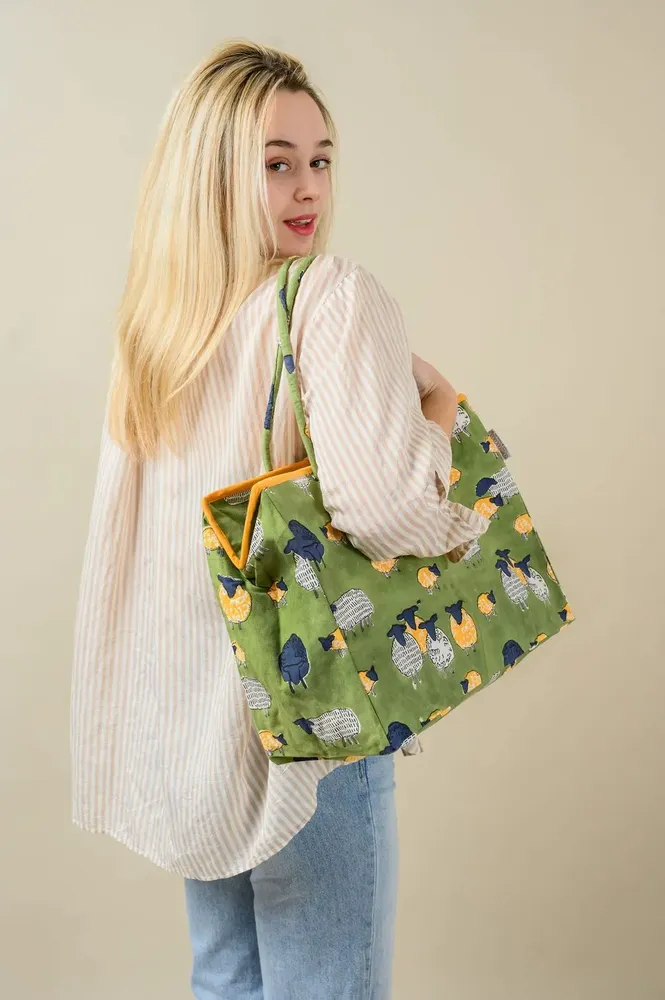 Sacs et cabas - Sheep HandBag Reversible - KORES ACCESSORIES