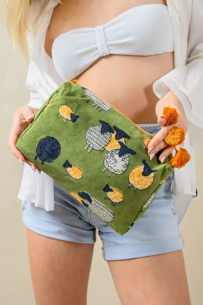 Sacs et cabas - Sheep Toiletry Bag - KORES ACCESSORIES