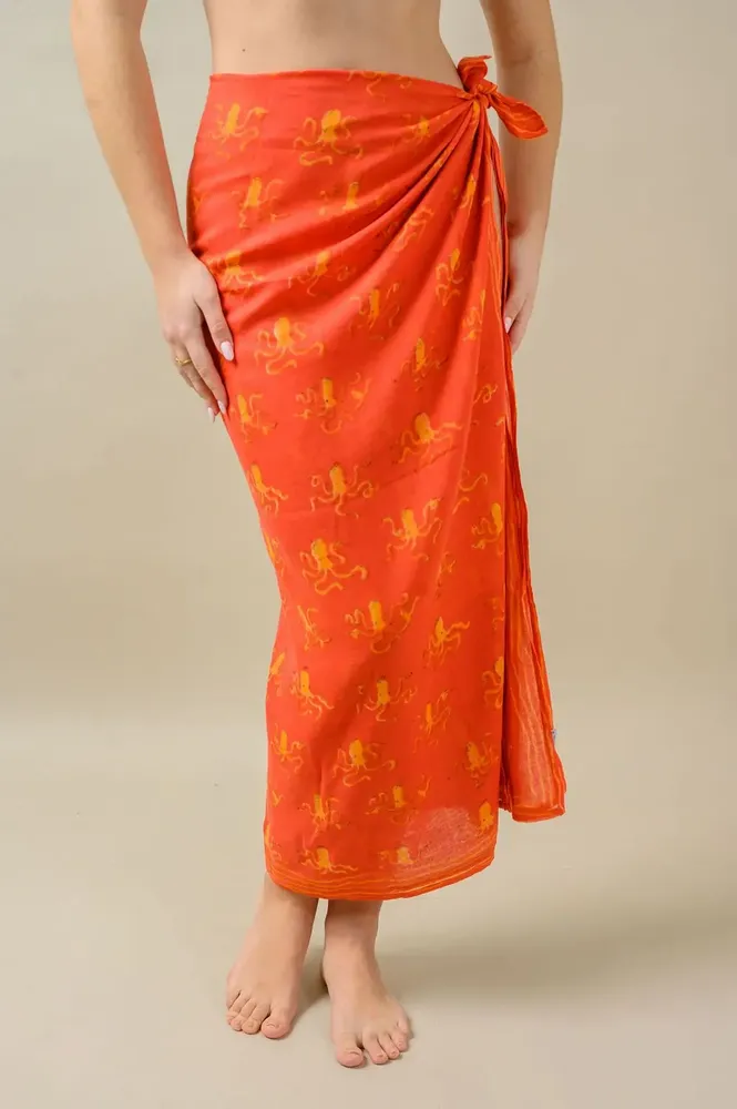 Foulards et écharpes - Red Octopus Scarf - KORES ACCESSORIES